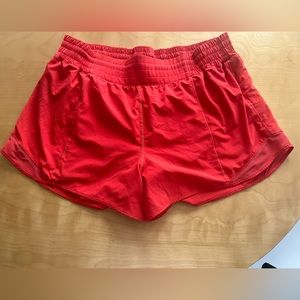 Lululemon Athletic Shorts | Hotty Hot High-rise lined 4" | Size 16